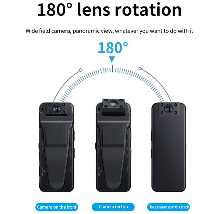 Z7 1080P HD Night Vision Magnetic Video Recorder with Back Clip - Trustpick