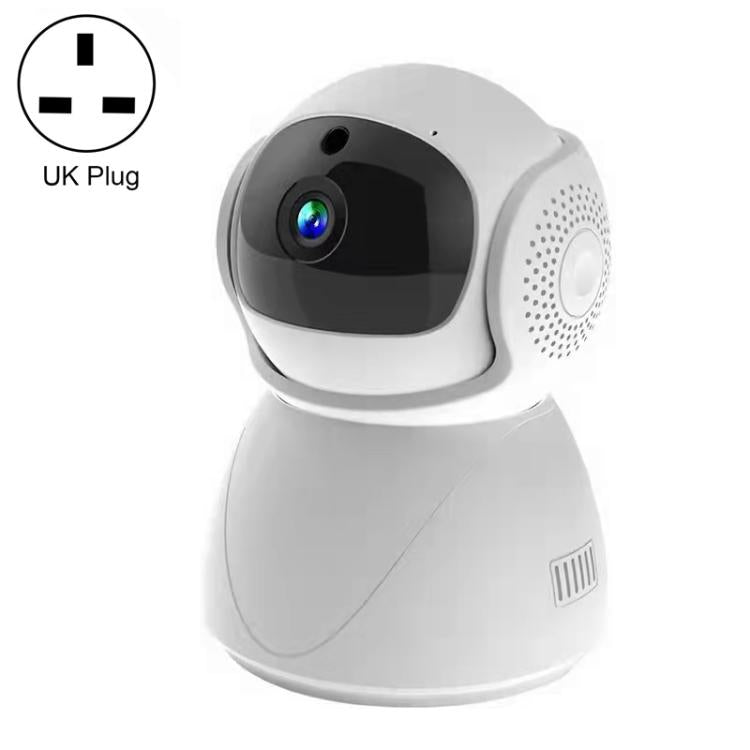 ZAS - 5G01 1080P Home 5G WiFi Dual - band Panoramic Camera, Support IR Night Vision & TF Card Slot & AP Hot Spot & Designated Alarm Area, UK Plug - Trustpick