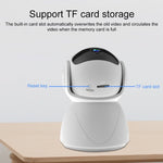 ZAS - 5G01 1080P Home 5G WiFi Dual - band Panoramic Camera, Support IR Night Vision & TF Card Slot & AP Hot Spot & Designated Alarm Area, UK Plug - Trustpick