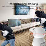 ZAS - 5G01 1080P Home 5G WiFi Dual - band Panoramic Camera, Support IR Night Vision & TF Card Slot & AP Hot Spot & Designated Alarm Area, UK Plug - Trustpick