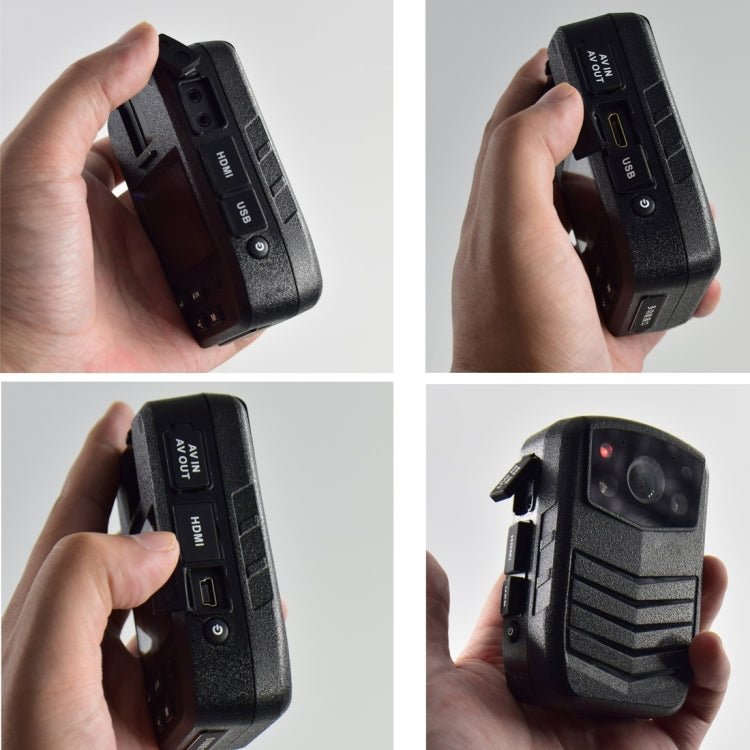 ZF902 HD 2.0 inch Display IP56 Waterproof Mini DVR Law Enforcement Recorder with Night Vision & 32GB TF Card - Trustpick