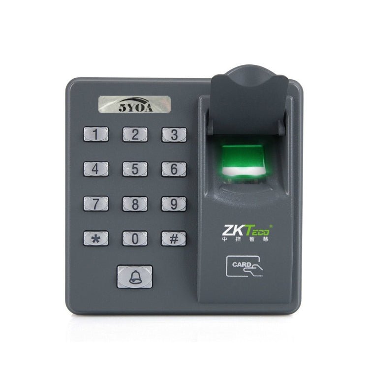 ZKTeco X6 Fingerprint Time Attendance All - in - one Password Swipe Access Control Time Attendance Machine Intelligent Office Access Control System - Trustpick