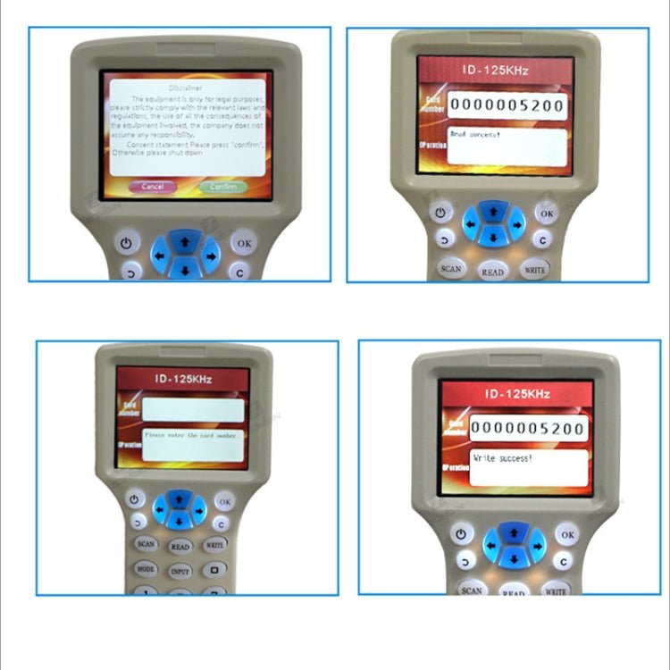 Zonsin ZX - 08CD ID Card Duplicator RFID Smart Card Sensor - Trustpick